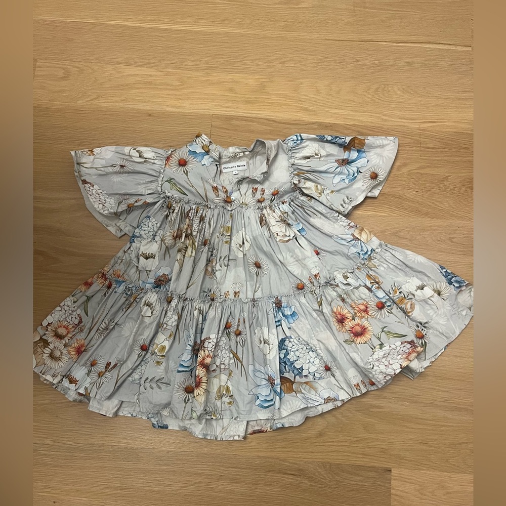 Christina Rohde Blue Floral Dress